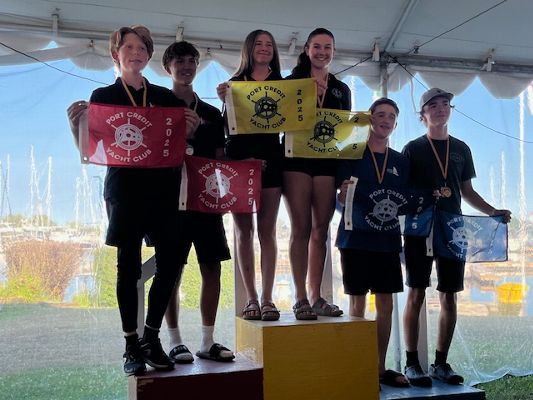 2025-07-21 KYC sailors win the Steerer’s Regatta!